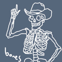Cover art for bones